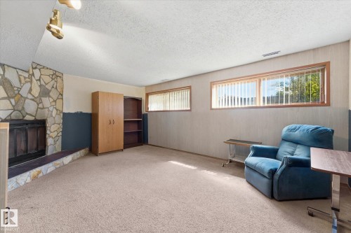 886 Knottwood Road S, Edmonton, AB - Indoor With Fireplace