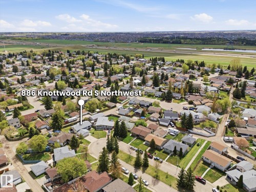 886 Knottwood Road S, Edmonton, AB - Outdoor With View