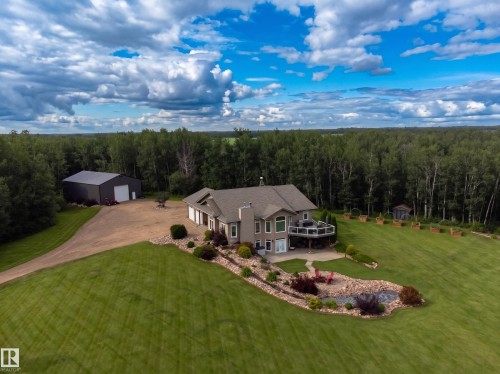 60030 Range Road 225, Rural Thorhild County, AB - Outdoor With View