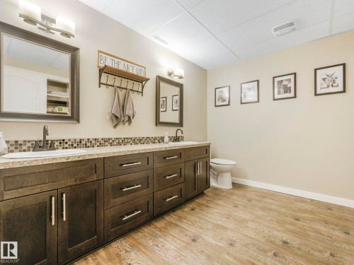 Basement - 60030 Range Road 225, Rural Thorhild County, AB - Indoor Photo Showing Bathroom