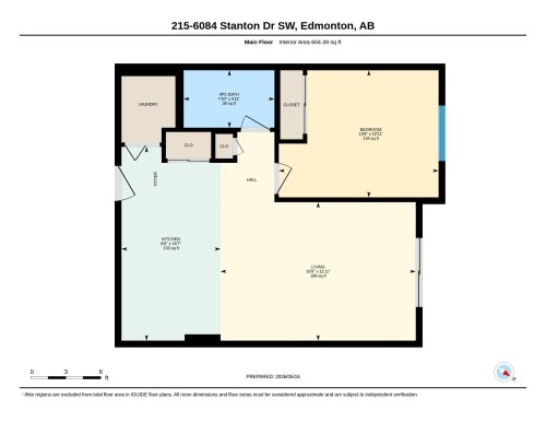 Floor plan - 215 6084 Stanton Drive, Edmonton, AB - Other