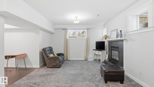9611 77 Avenue, Edmonton, AB - Indoor With Fireplace