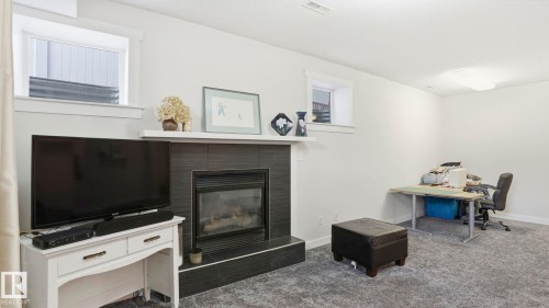9611 77 Avenue, Edmonton, AB - Indoor With Fireplace