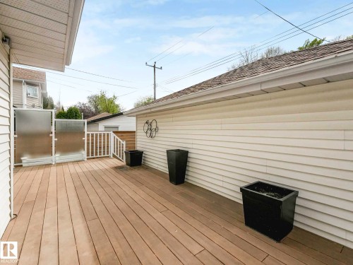 9642 100 Street, Edmonton, AB - Outdoor With Deck Patio Veranda With Exterior