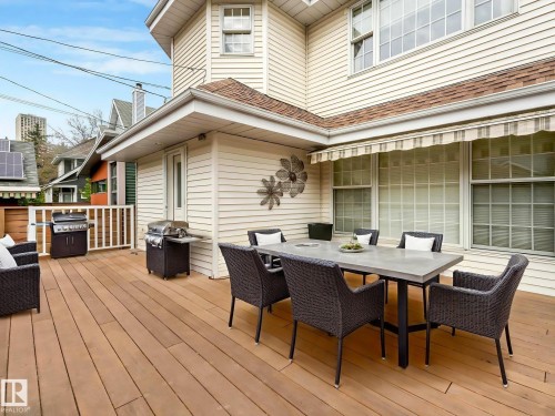 9642 100 Street, Edmonton, AB - Outdoor With Deck Patio Veranda With Exterior