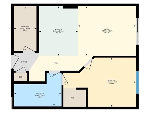 Floor plan - 327 508 Griesbach Parade, Edmonton, AB - Other