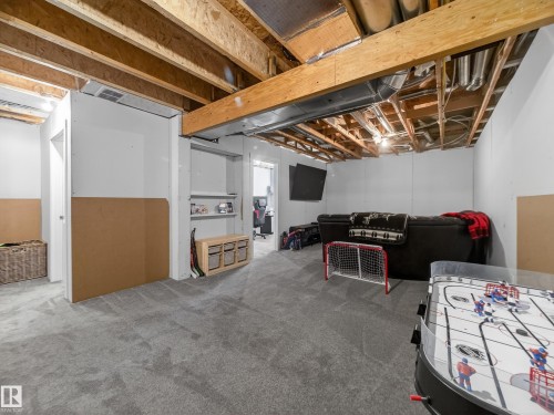 9 Prospect Place, Spruce Grove, AB - Indoor Photo Showing Basement