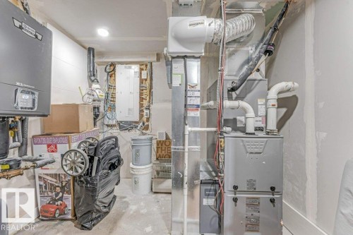 2107 14 Avenue, Edmonton, AB - Indoor Photo Showing Basement