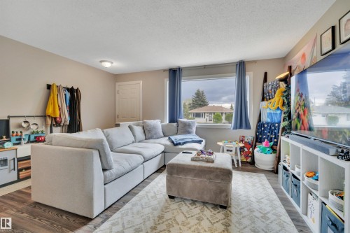 13432 58 Street, Edmonton, AB - Indoor Photo Showing Living Room