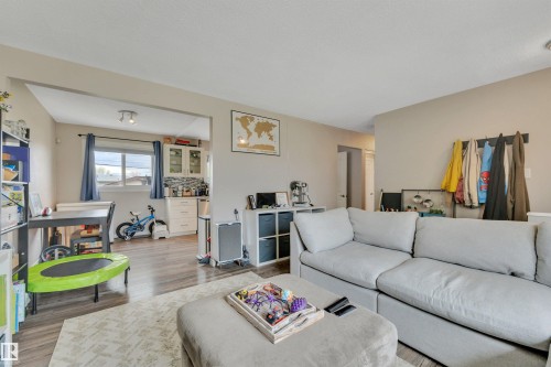 13432 58 Street, Edmonton, AB - Indoor Photo Showing Living Room