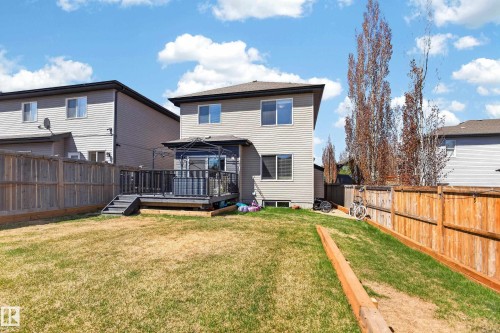 3356 Hilton Crescent, Edmonton, AB - Outdoor With Deck Patio Veranda With Exterior