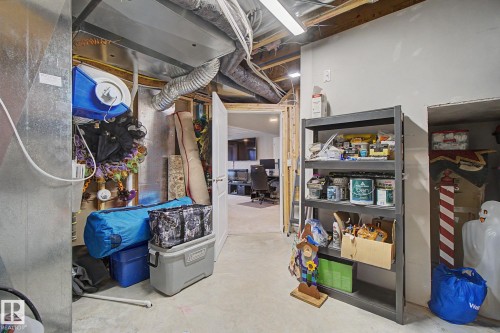 82 Dalquist Bay, Leduc, AB - Indoor Photo Showing Basement