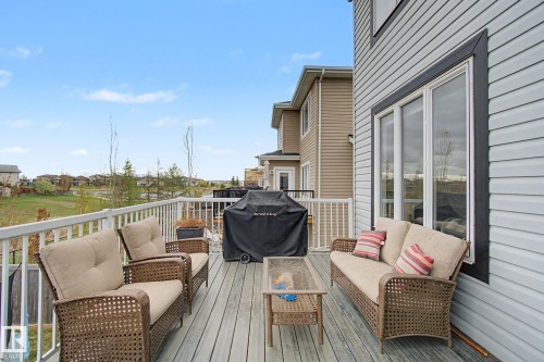 82 Dalquist Bay, Leduc, AB - Outdoor With Deck Patio Veranda With Exterior