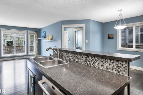 2429 Austin Crescent, Edmonton, AB - Indoor Photo Showing Kitchen With Double Sink