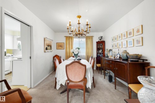 13504 81 Avenue, Edmonton, AB - Indoor Photo Showing Dining Room