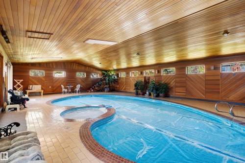 13504 81 Avenue, Edmonton, AB - Indoor Photo Showing Other Room With In Ground Pool