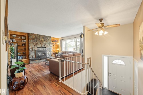 4012 86 Street, Edmonton, AB - Indoor With Fireplace