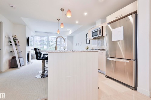 203 2606 109 Street, Edmonton, AB - Indoor Photo Showing Kitchen With Upgraded Kitchen
