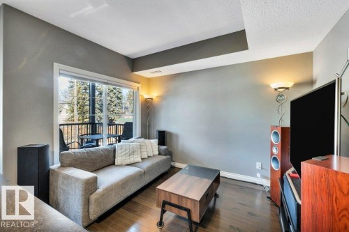 205 6720 112 Street, Edmonton, AB - Indoor Photo Showing Living Room