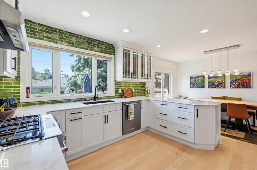 14631 88 Avenue, Edmonton, AB - Indoor Photo Showing Kitchen