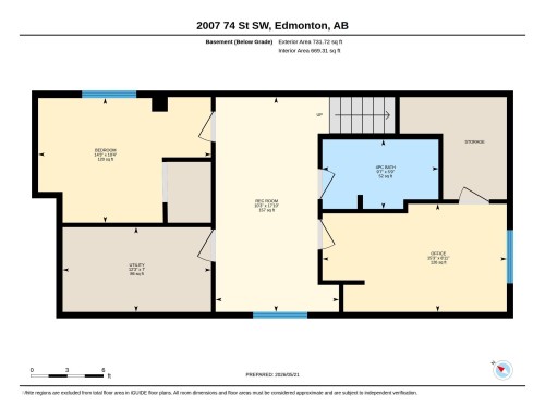 Basement - 2007 74 Street, Edmonton, AB - Other