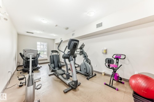 309 1003 Gault Boulevard, Edmonton, AB - Indoor Photo Showing Gym Room