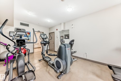 309 1003 Gault Boulevard, Edmonton, AB - Indoor Photo Showing Gym Room