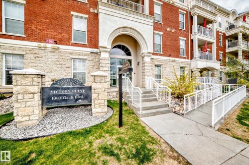 309 1003 Gault Boulevard, Edmonton, AB - Outdoor With Balcony With Facade