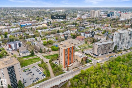 1602 10649 Saskatchewan Drive, Edmonton, AB - Outdoor With View
