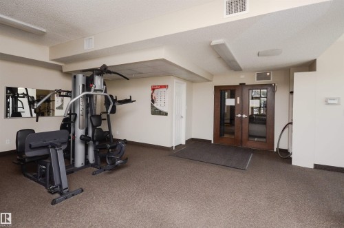 2104 9020 Jasper Avenue, Edmonton, AB - Indoor Photo Showing Gym Room