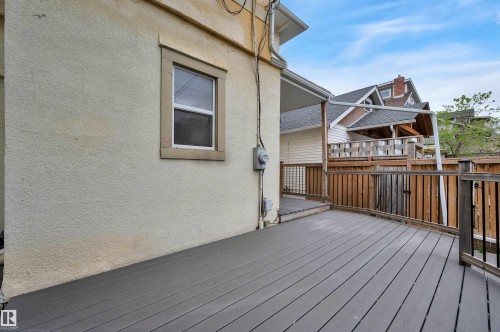 11028 84 Avenue, Edmonton, AB - Outdoor With Deck Patio Veranda With Exterior