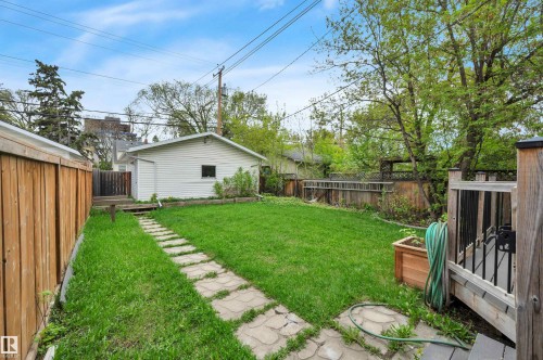 11028 84 Avenue, Edmonton, AB - Outdoor With Backyard