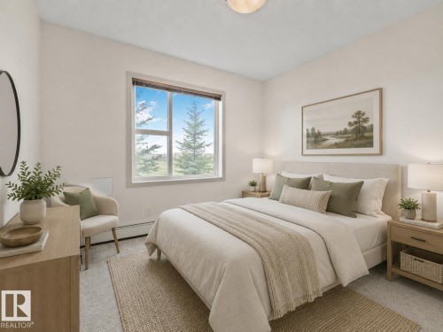 218 320 Ambleside Link, Edmonton, AB - Indoor Photo Showing Bedroom