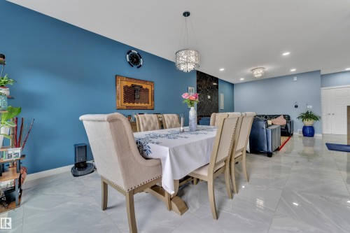 16016 34 Avenue, Edmonton, AB - Indoor Photo Showing Dining Room