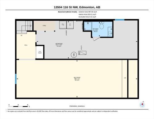 Floor plan - 13504 116 St Nw, Edmonton, AB - Other