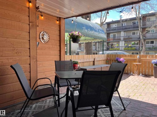 106 10421 93 Street Nw, Edmonton, AB - Outdoor With Deck Patio Veranda With Exterior