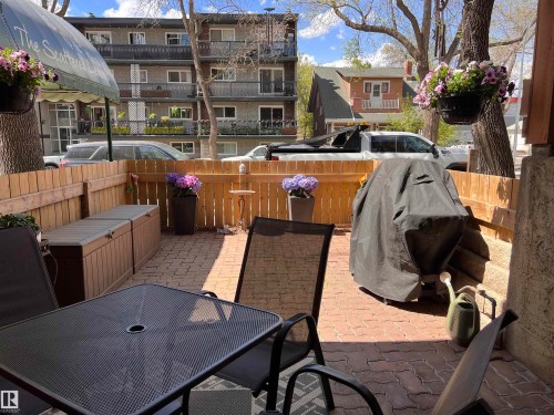 106 10421 93 Street Nw, Edmonton, AB - Outdoor With Deck Patio Veranda