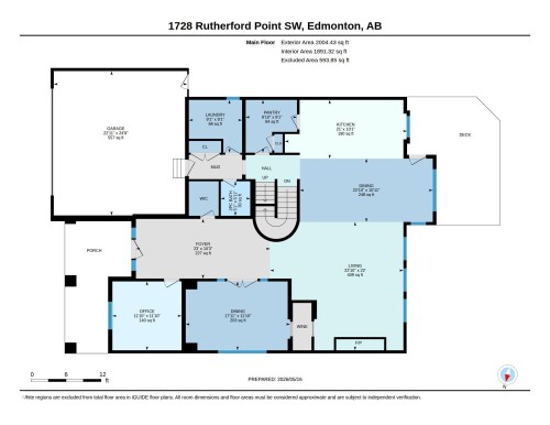 Floor plan - 1728 Rutherford Pt Point(E) Sw, Edmonton, AB - Other