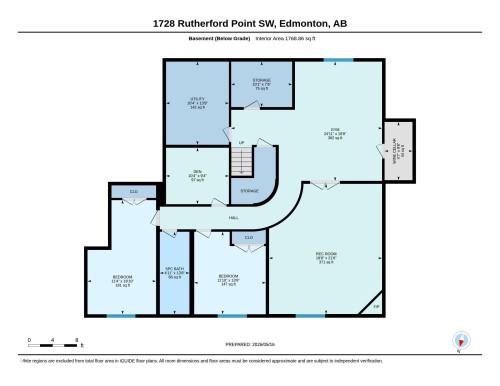 Floor plan - 1728 Rutherford Pt Point(E) Sw, Edmonton, AB - Other