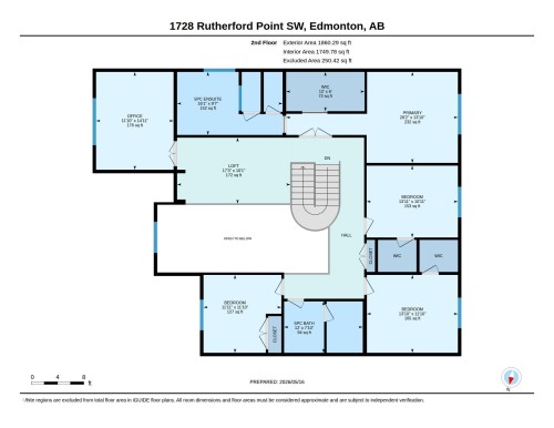 Floor plan - 1728 Rutherford Pt Point(E) Sw, Edmonton, AB - Other