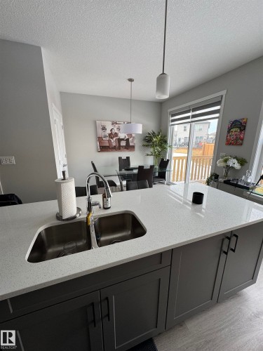 2514/2518 151A Avenue, Edmonton, AB - Indoor Photo Showing Kitchen With Double Sink