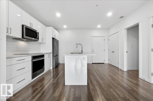 409 11503 76 Avenue, Edmonton, AB - Indoor Photo Showing Kitchen With Upgraded Kitchen