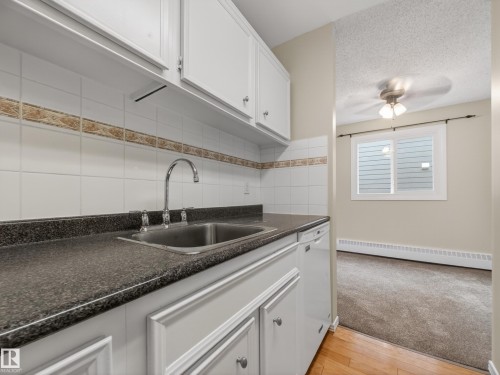 204 10731 84 Avenue, Edmonton, AB - Indoor Photo Showing Kitchen