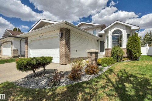 117 Hollick-Kenyon Way, Edmonton, AB - Outdoor With Facade