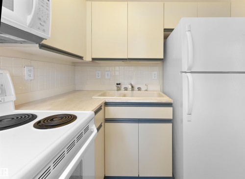 201 11826 100 Avenue, Edmonton, AB - Indoor Photo Showing Kitchen