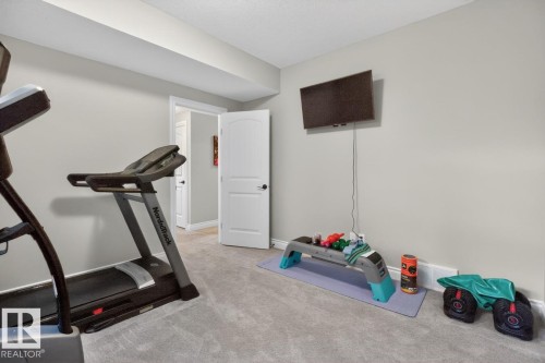 4232 8 Street, Edmonton, AB - Indoor Photo Showing Gym Room