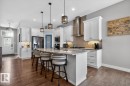 4232 8 Street, Edmonton, AB  - Indoor Photo Showing Kitchen With Stainless Steel Kitchen With Upgraded Kitchen 