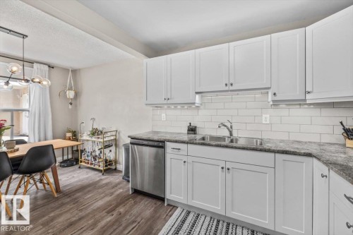 16429 115 Street, Edmonton, AB - Indoor Photo Showing Kitchen With Double Sink