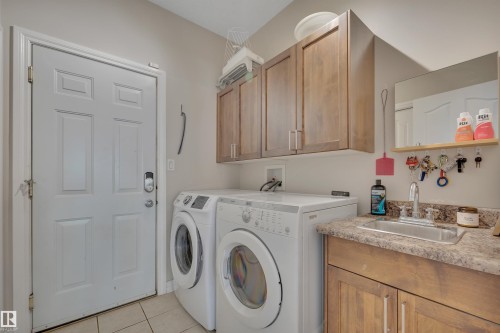 59 Wilkinson Place, Leduc, AB - Indoor Photo Showing Laundry Room
