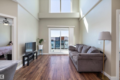 505 1238 Windermere Way, Edmonton, AB - Indoor Photo Showing Living Room